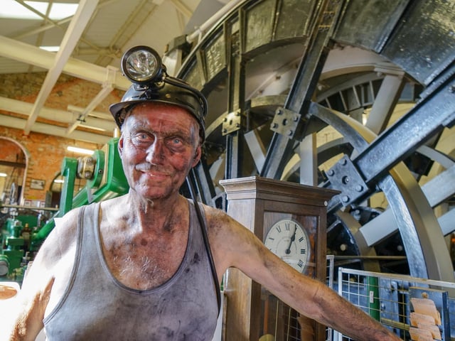 Ex miner and mine rescue worker David Coleman.