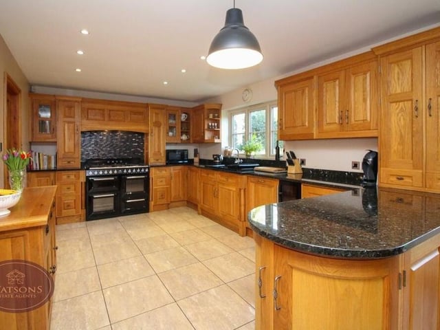 A last look at the sleek and spacious dining kitchen at the £700,000-plus Eve Mews property.