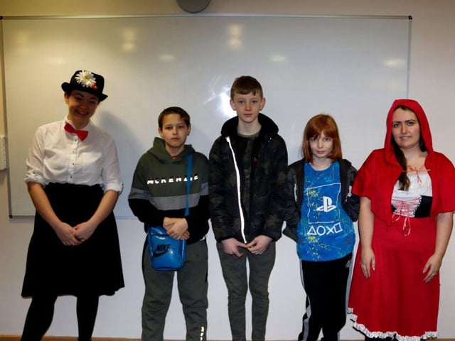 World Book Day at The Beech Academy in Mansfield in 2020.