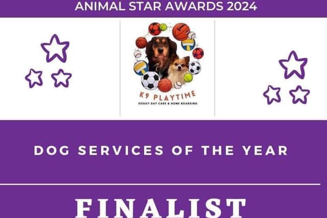 K9 Playtime Animal Star Awards Finalist