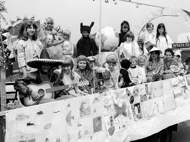 Did you parade on this Warsop float in 1974?
