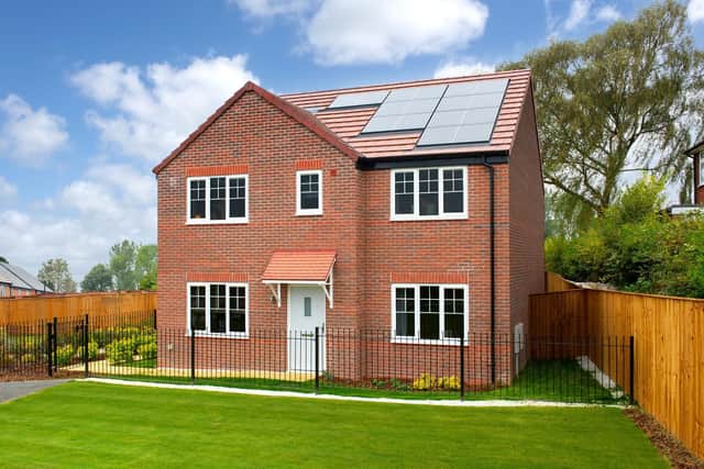New homes are now available at to buy at the Bennerley View development in Awsworth. Photo: Submitted