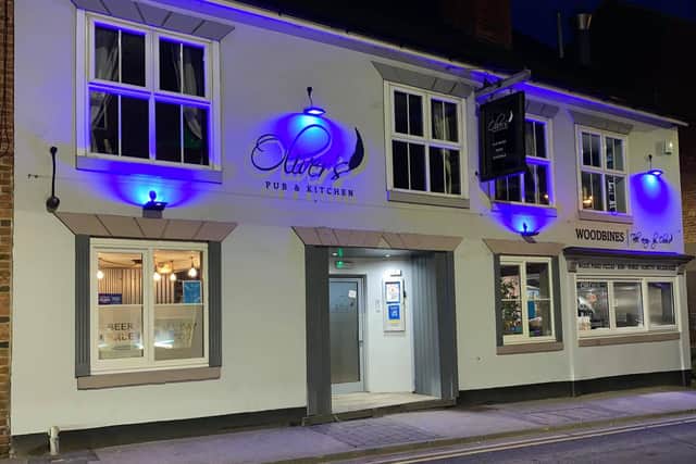 Oliver's Pub and Kitchen on Nottingham Road, Eastwood.