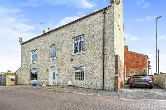 The charming Kirkby Hall Cottage, which covers three floors and comprises six bedrooms, is on the market with estate agents Your Move for £370,000. It is located at The Hill in Kirkby.