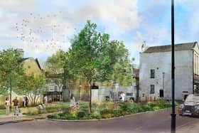 Severn Trent is helping redevelop the former car park off Queen Street into a memorial garden
