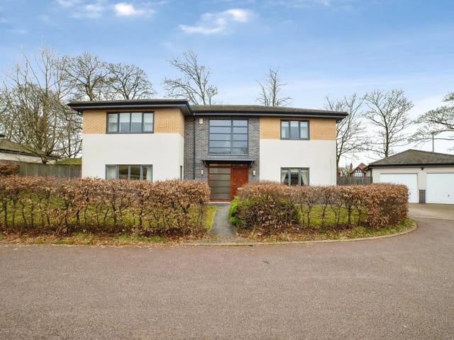 Built in 2010 and positioned within a desirable cul-de-sac, this substantial executive five double bedroom detached residence offers generous and versatile accommodation ideal for modern family living.