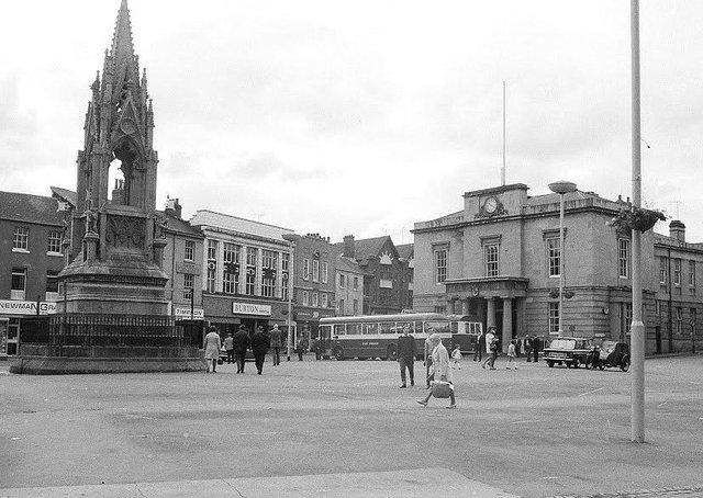 Who remembers the marketplace looking like this in the sixties?