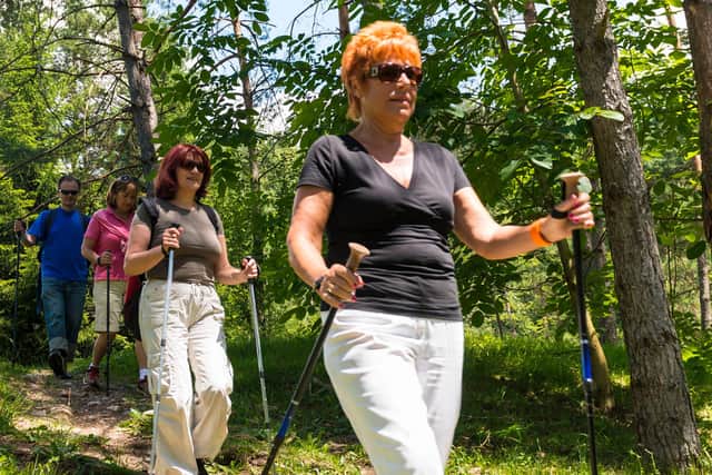 Ashfield Voluntary Action is introducing a number of activities for locals to take part in, including Nordic walking.