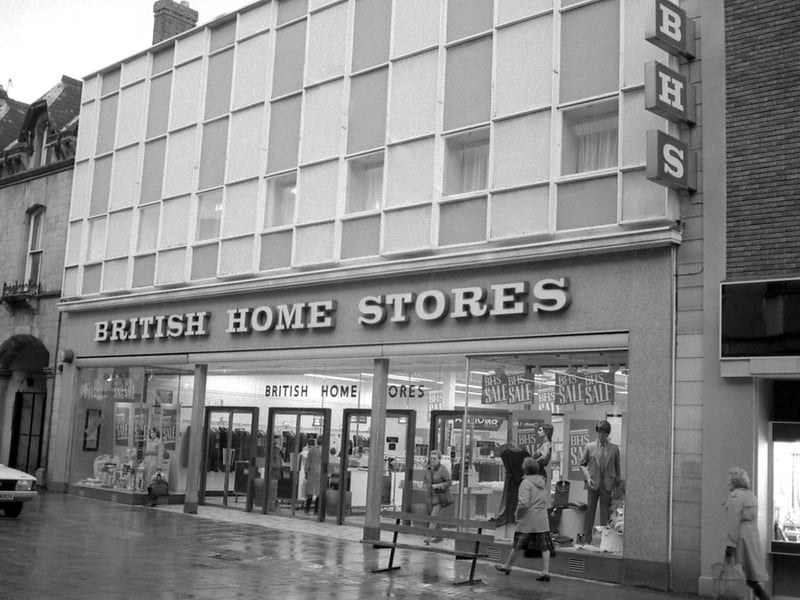 1986 Mansfield British Home Stores.