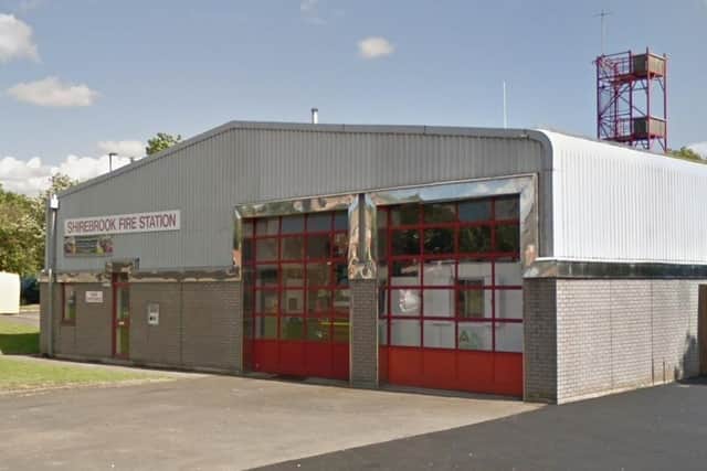 Shirebrook Fire Station, Portland Road, Shirebrook.