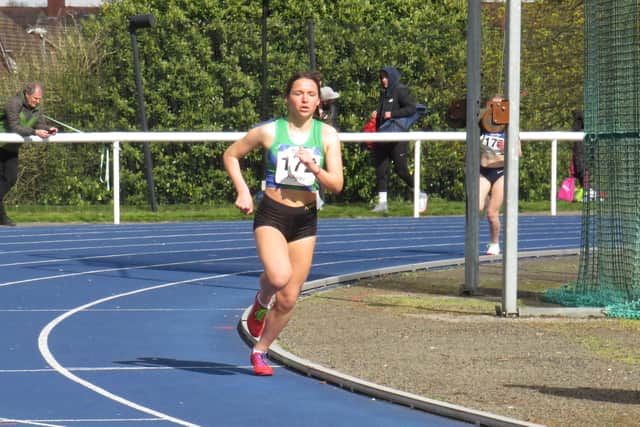 Beth Hamilton - pipped into fourth place in exciting finish.