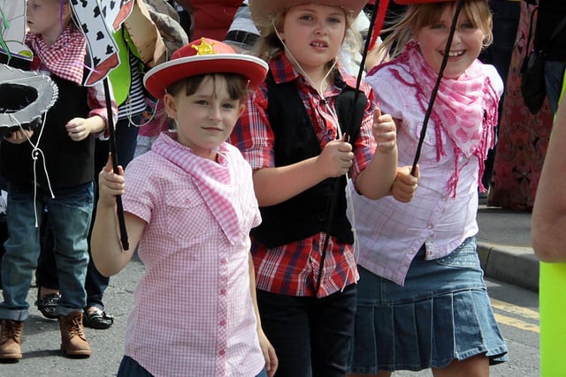2011: A cracking shot captured at the Eastwood Arts Festival Carnival Parade.