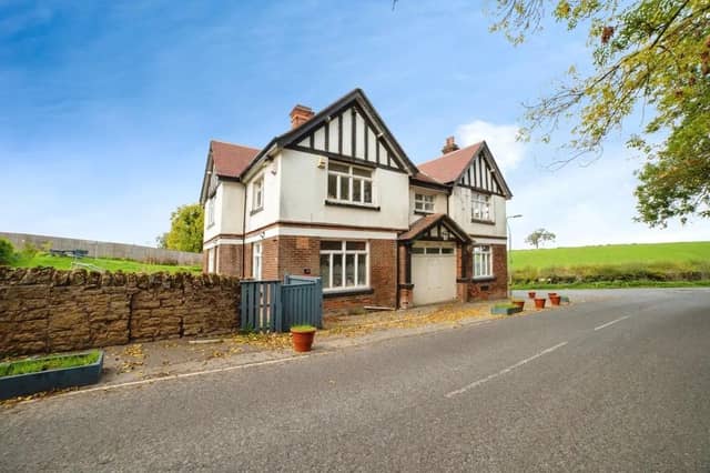 The stunning property stands proudly in Dawgates Lane.