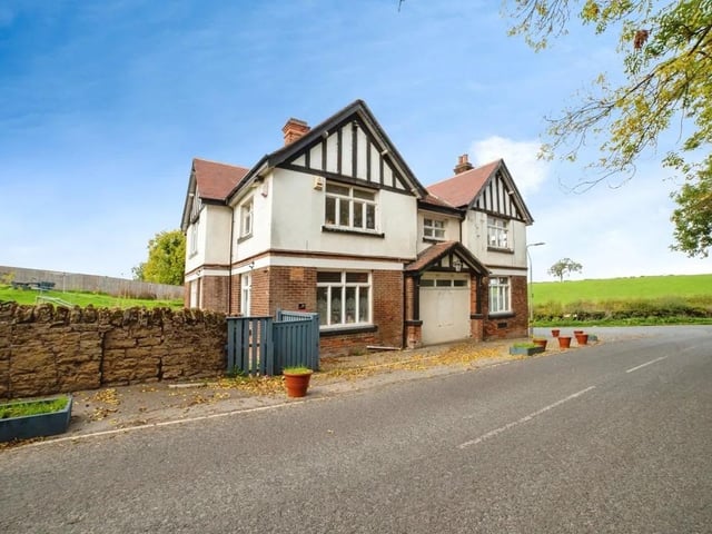 The stunning property stands proudly in Dawgates Lane.