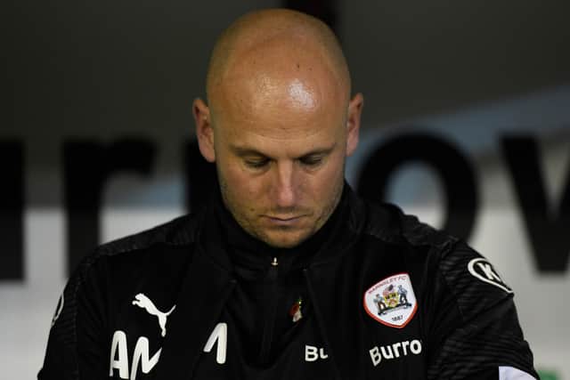 Assistant coach at Barnsley Adam Murray as the Tykes look down on bigger names from their unexected place in the play-offs.