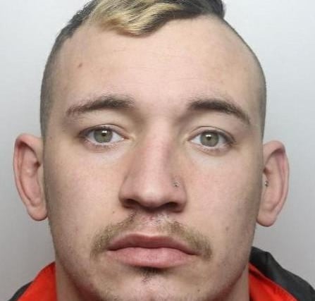 Nathan Peter Cahill, 24, of Green Street, Old Whittington, pleaded guilty to robbery at a hearing at Derby Crown Court. He was sentenced to 30 months imprisonment and ordered to pay a victim surcharge of £181.