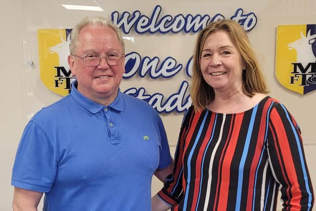 Tina and Paul Broughton became support foster carers with Nottinghamshire Council last summer, just a few months after stepping down from their roles at the Stags.