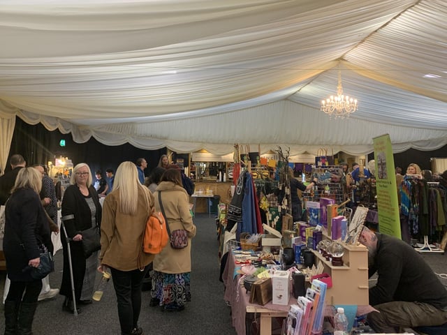 The show attracted hundreds of visitors over the two days - all tickets were sold out.