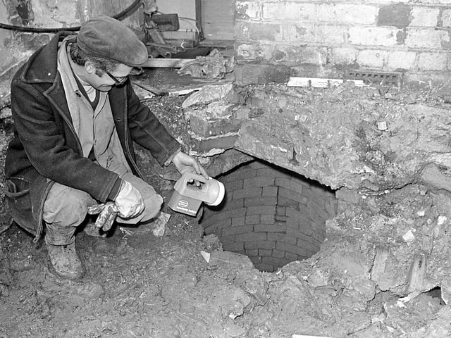 Who knew that West Gate had its own well? Pictured here in 1980