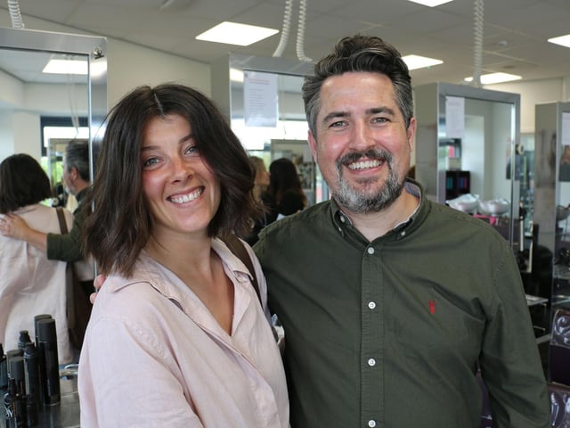 Lauren was delighted with her French bob, expertly created by Paul.