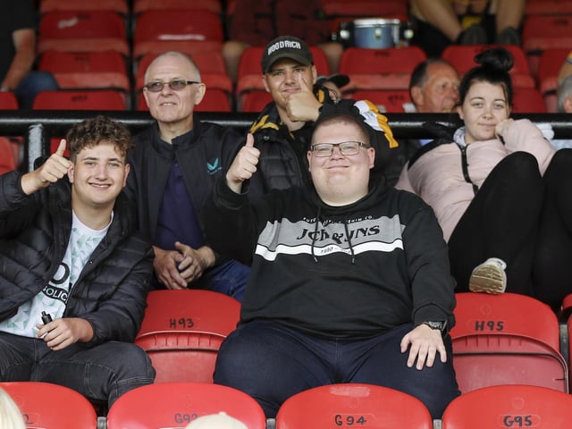 Mansfield Town secured a comfortable 1-0 win at Grimsby Town at the weekend.