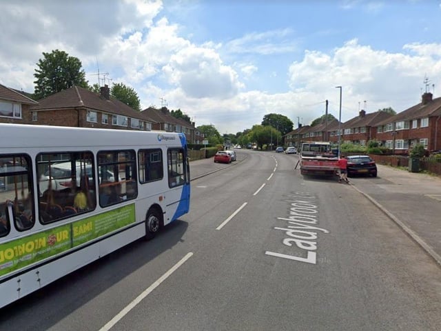 The area of Grange Farm & Ladybrook recorded two vehicle crimes in March 2023.