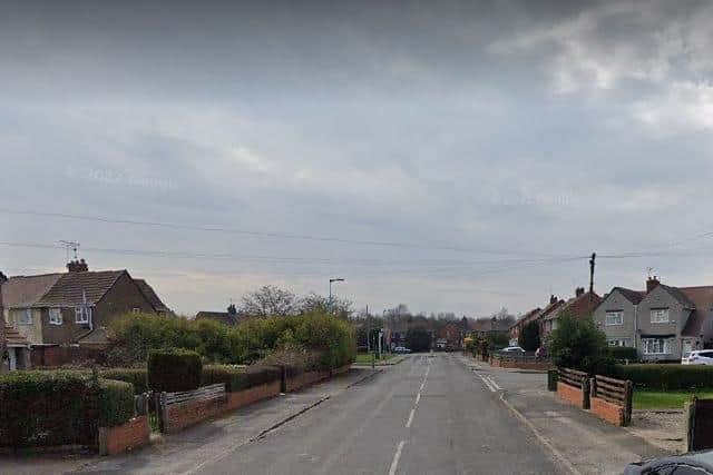 The suspect was caught by police while cycling around the Leamington estate in Sutton.