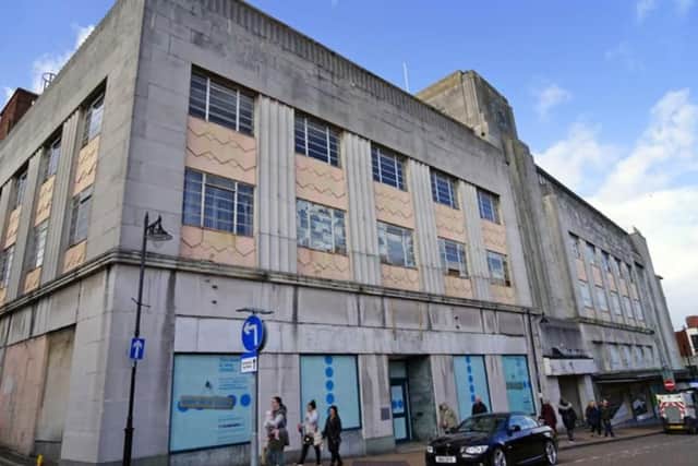 Beales department store, on Queen Street, has lain dormant since the company collapsed in 2020, but moves have been made to transform the town centre landmark into a community and civic centre.
