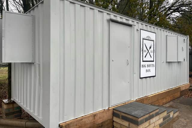 Big Butt's Box opens at junction 27 of the M1 next week. Photo: Submitted