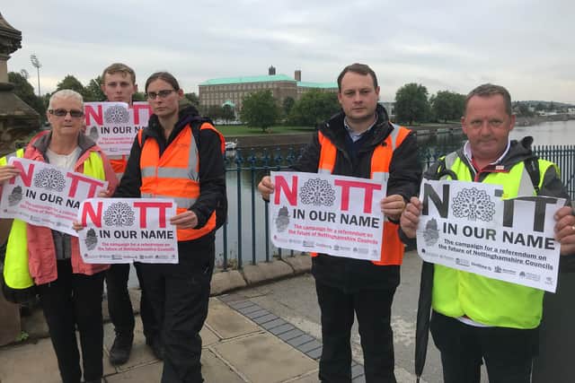 The Ashfield Independents want the idea of a super council scrapped