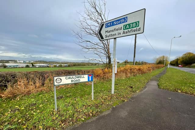 Land off Cauldwell Road had been earmarked for the scheme.