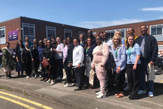 ATTFE College staff with the 16 South African principals from SAPCO.