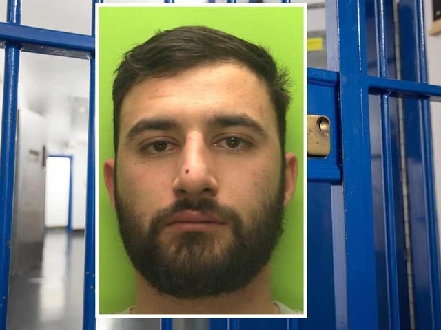 Redis Shahini, aged 22, of no fixed abode, pleaded guilty to producing cannabis and knowingly entering the UK in breach of a deportation order. He was jailed for 22 months and will be recommended for deportation on release from prison. (Picture: Nottinghamshire Police.)