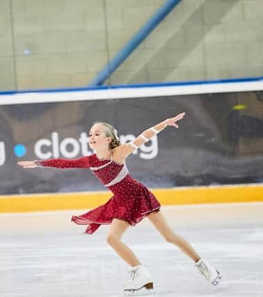 Mansfield ice skater Darja Pilace received a share of the fund.