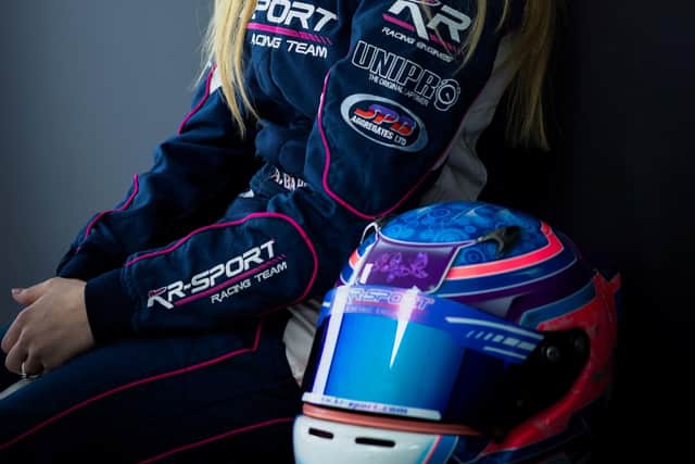 Alicia Barrett has taken the next step on her motor-racing journey.