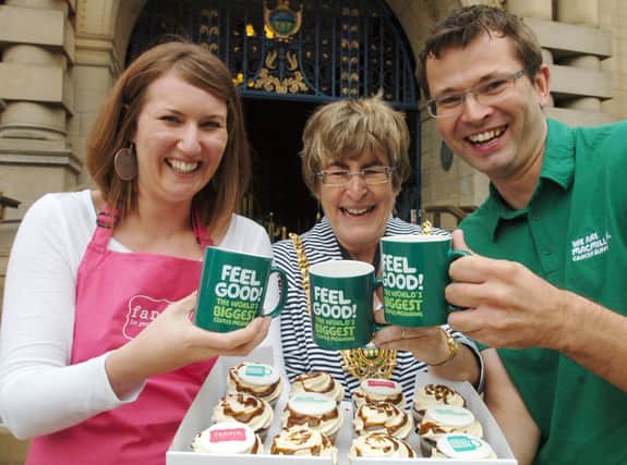 Who can you spot in these coffee morning snaps?