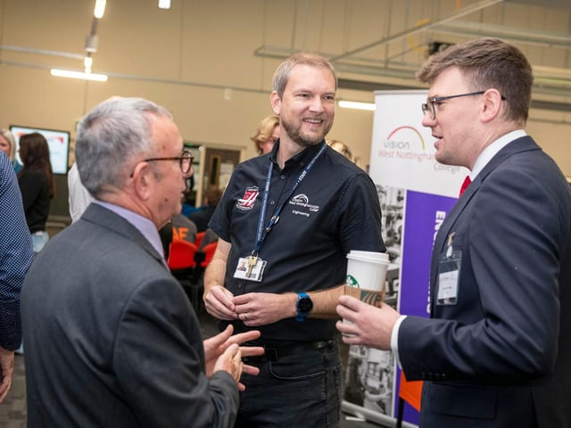 Guests from the engineering sector attended the academy’s launch