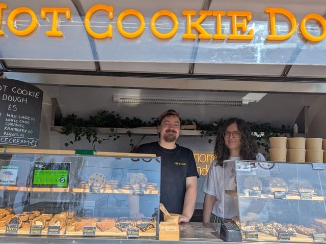 The Hot Cookie Dough stall was a popular site for many.