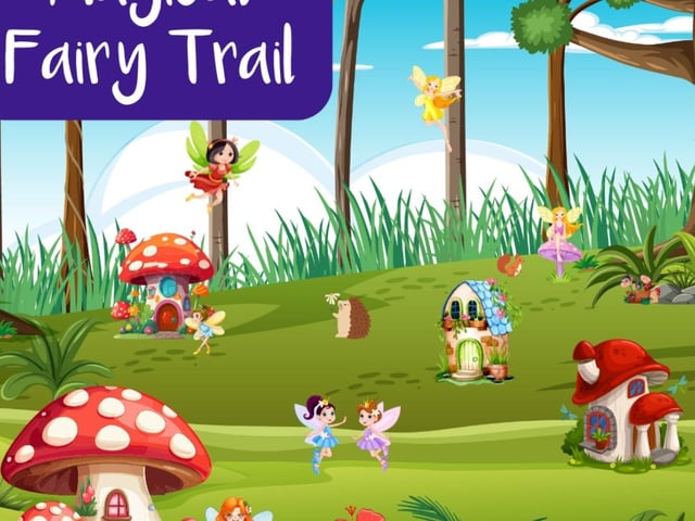 This graphic captures the 'magic' of the trail.