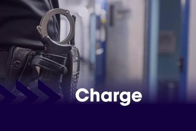 A man has been charged with two counts of shop theft