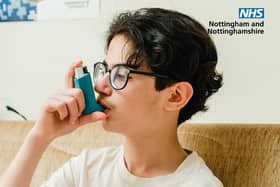 NHS chiefs in Nottinghamshire are urging parents to be prepared for the 'September spike' in asthma cases. Photo: Submitted