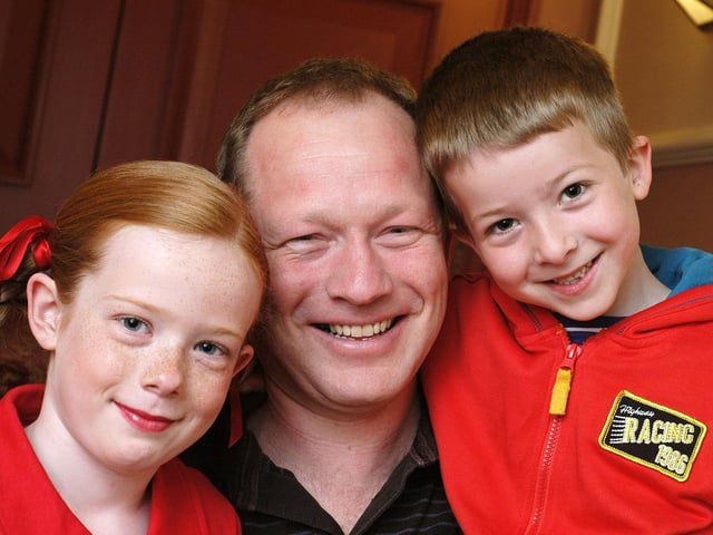 Mansfield Music and Drama Festival in 2010. Pictured here are Olivia and Adrian Jones.