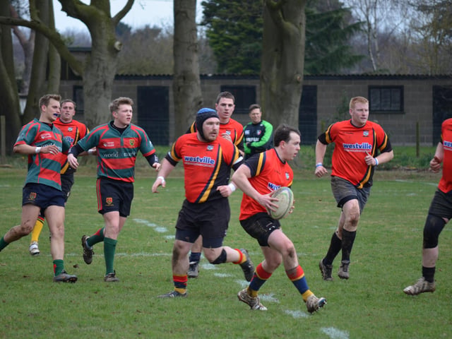 Ashfield try to take advantage of some open space.