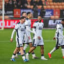 Action during the Sky Bet League 1 match against Blackpool FC at Bloomfield Road, 24 Oct 2026, Photo credit Chris & Jeanette Holloway / The Bigger Picture.media