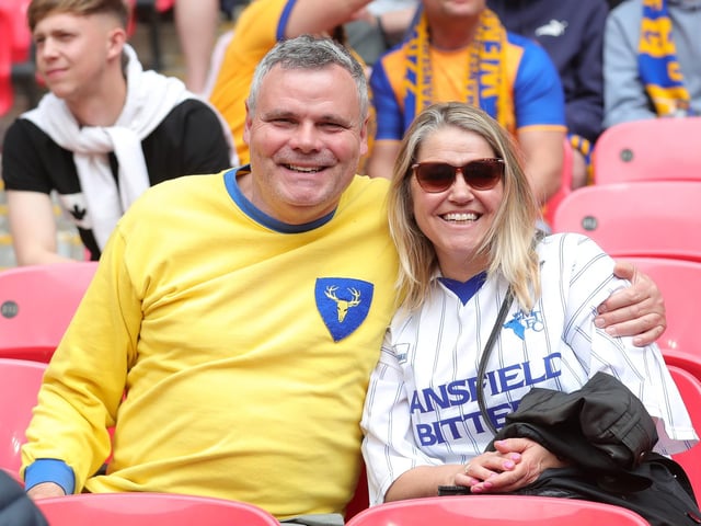 Fans enjoy the build-up.