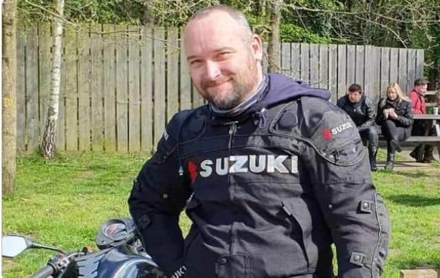 Karl Derner, 42, died following a motorbike accident