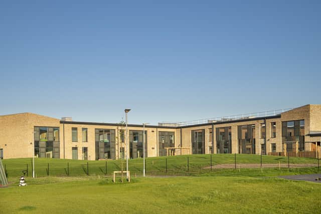 The new Calderwood Primary School in Scotland.