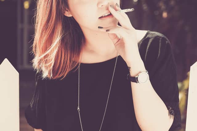 The number of smokers has fallen in Mansfield but risen in Ashfield in the last year
