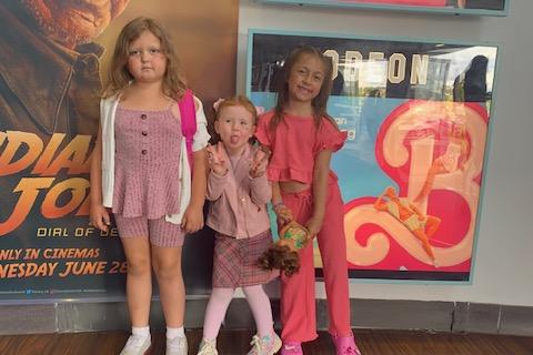 Darcie, Isablla and Hayley loved the Barbie movie.