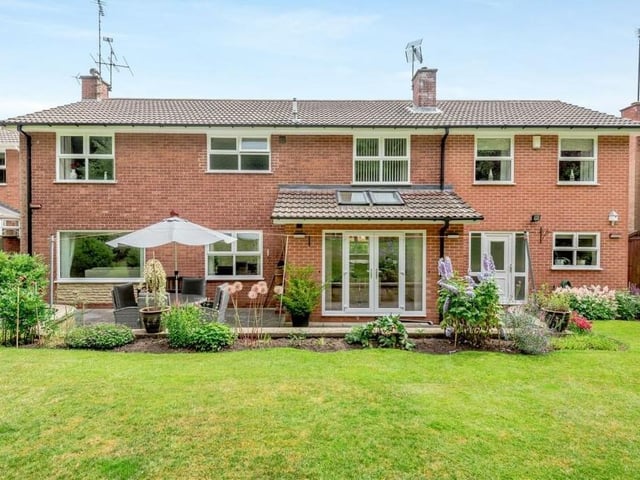Space and size are the two key words that spring to mind when looking closely at the rear of the Black Scotch Lane house.